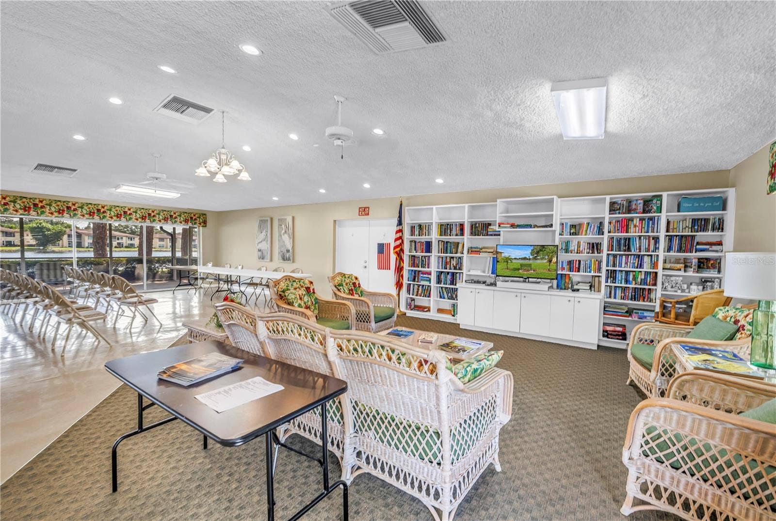 4435 NARRAGANSET TRAIL, #66A, Sarasota, FL 34233 Interior of Clubhouse