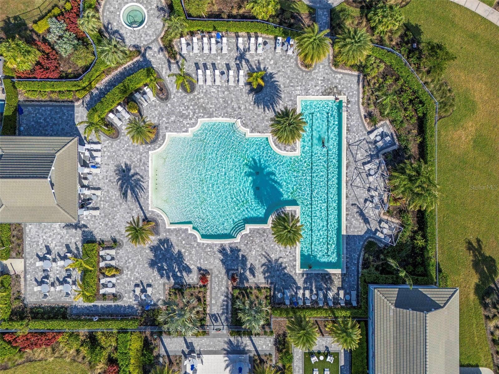 Aerial Community Pool