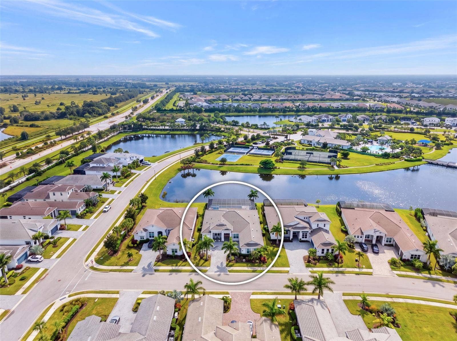 Surrounding Neighborhood Aerial