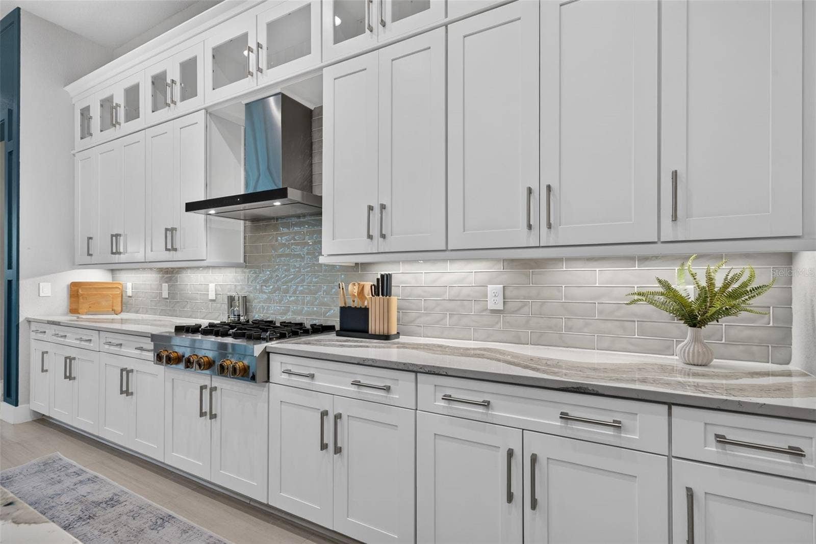 Beautifully Appointed Cooking Area