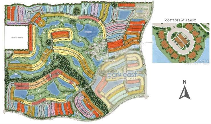 Esplanade at Azario Lakewood Ranch Community Sitemap
