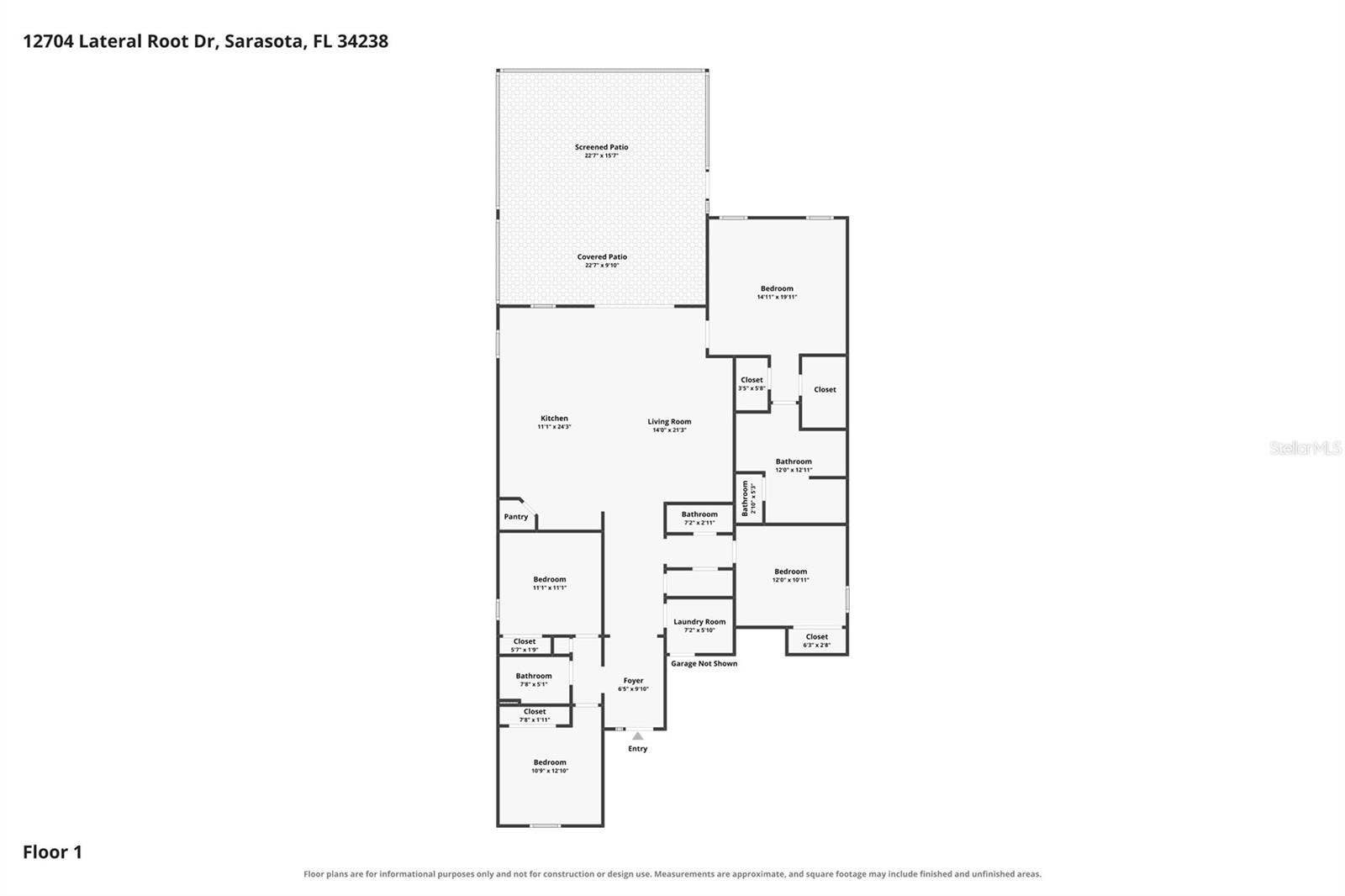 12704 LATERAL ROOT DRIVE, Sarasota, FL 34238 12704 LATERAL ROOT DRIVE, Sarasota, FL 34238