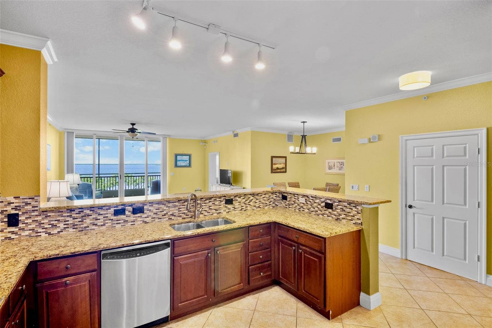 2825 TERRA CEIA BAY BOULEVARD, #1402, Palmetto, FL 34221 Your view from the kitchen. Beautiful views and great space for cooking and entertaining