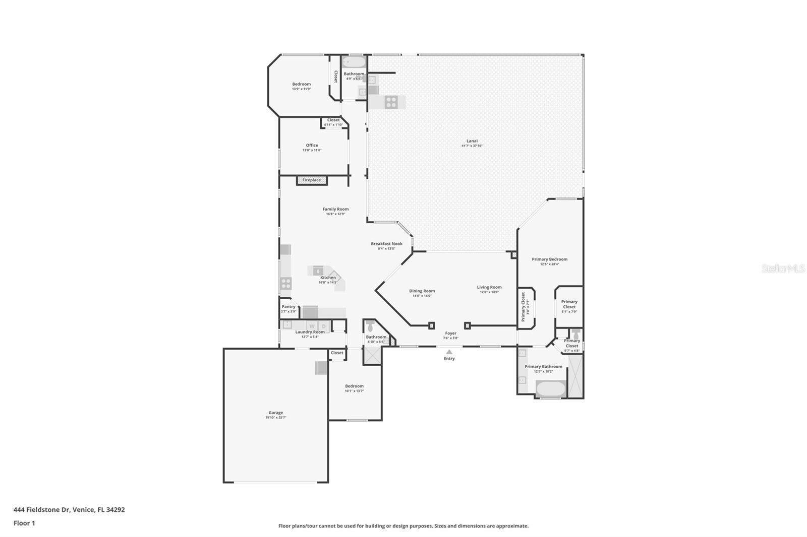 444 FIELDSTONE DRIVE, Venice, FL 34292