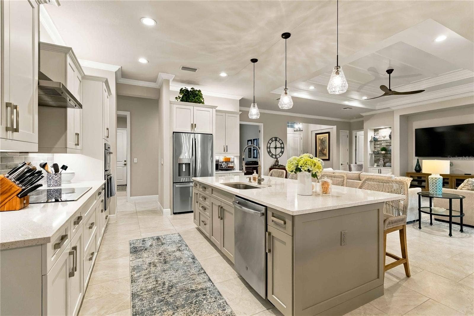 Open Kitchen Designed for Everyday Living & Entertaining