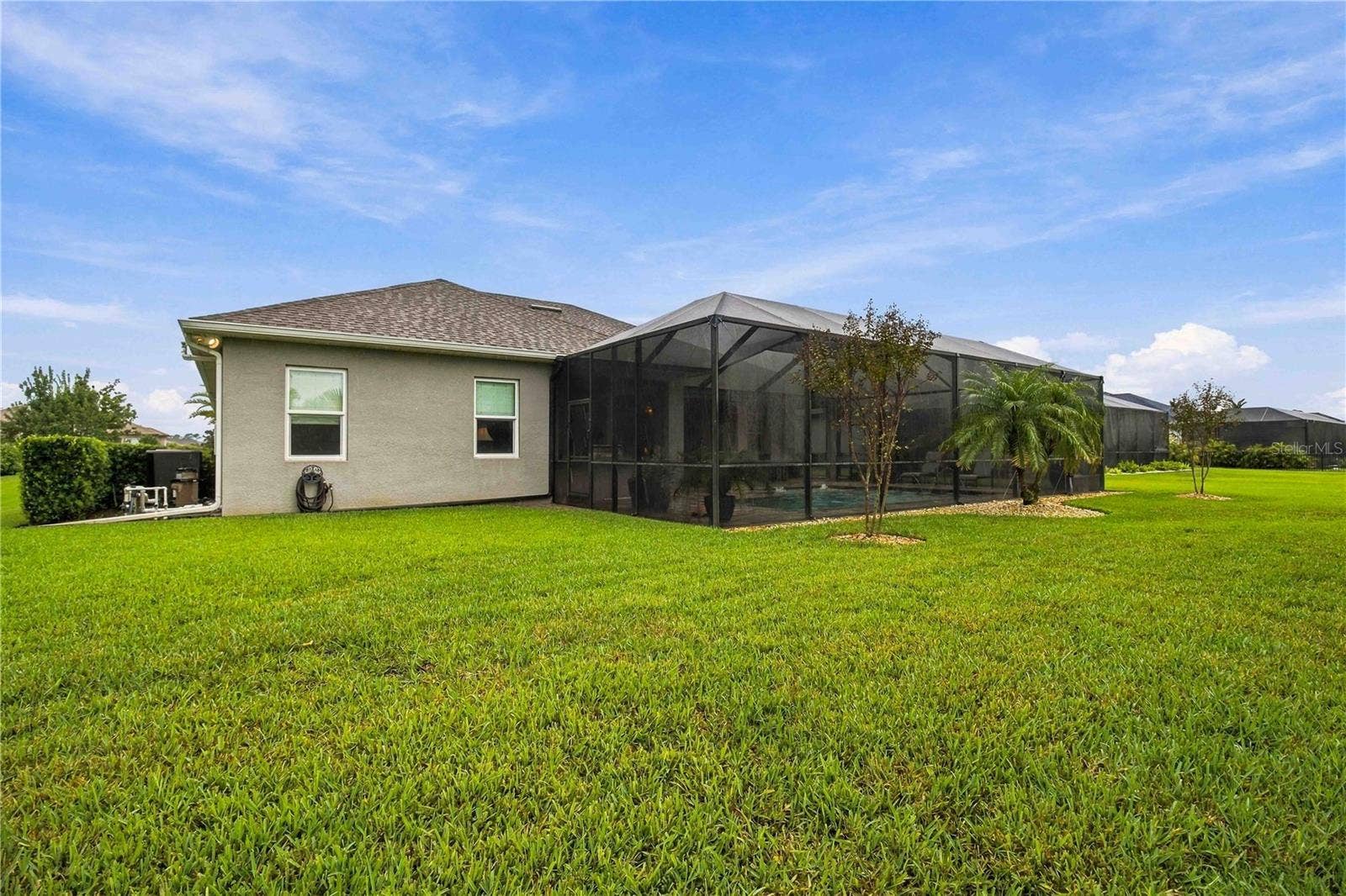 Large Backyard with Preserve Views