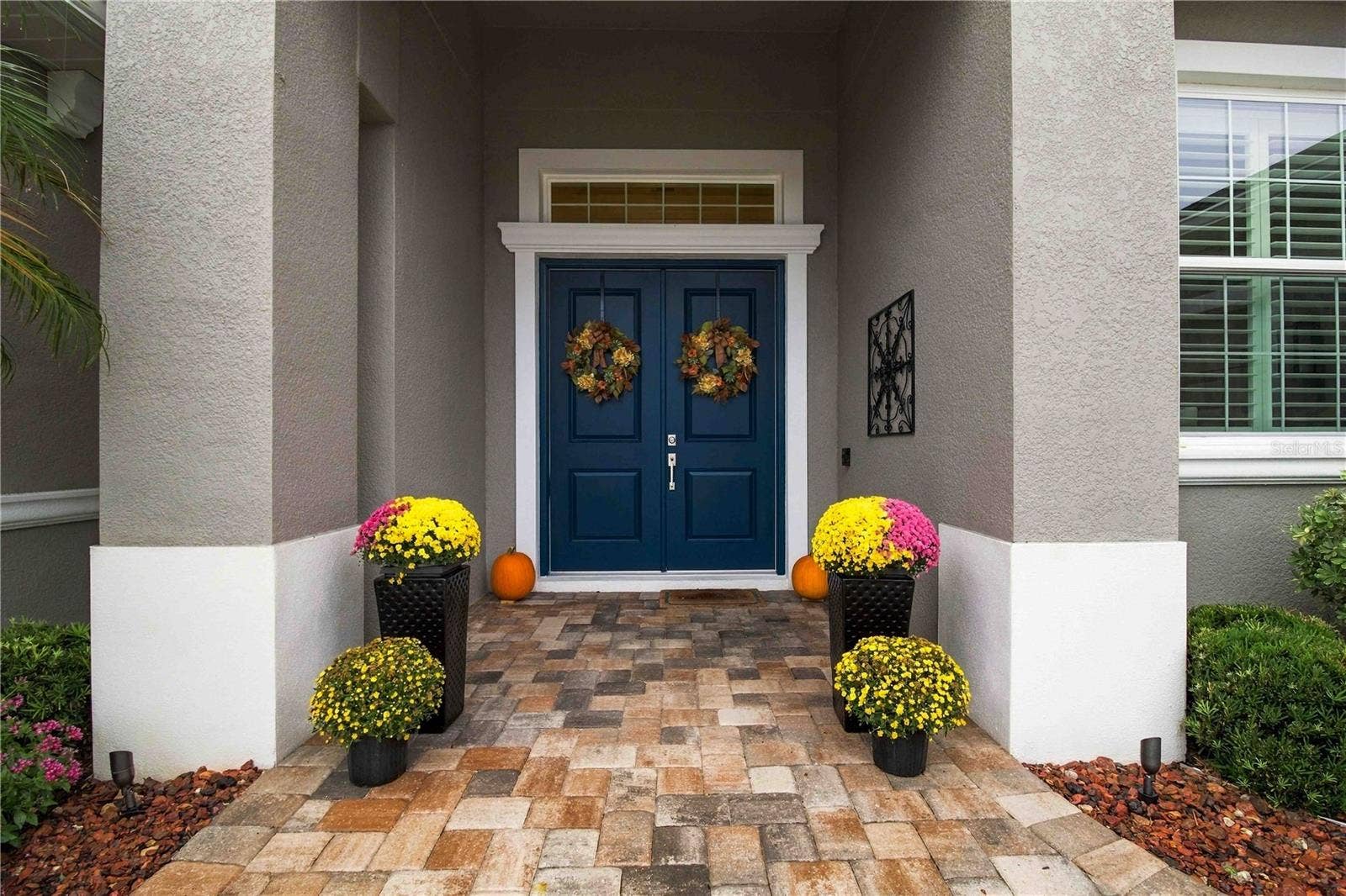Grand Double-Door Entrance