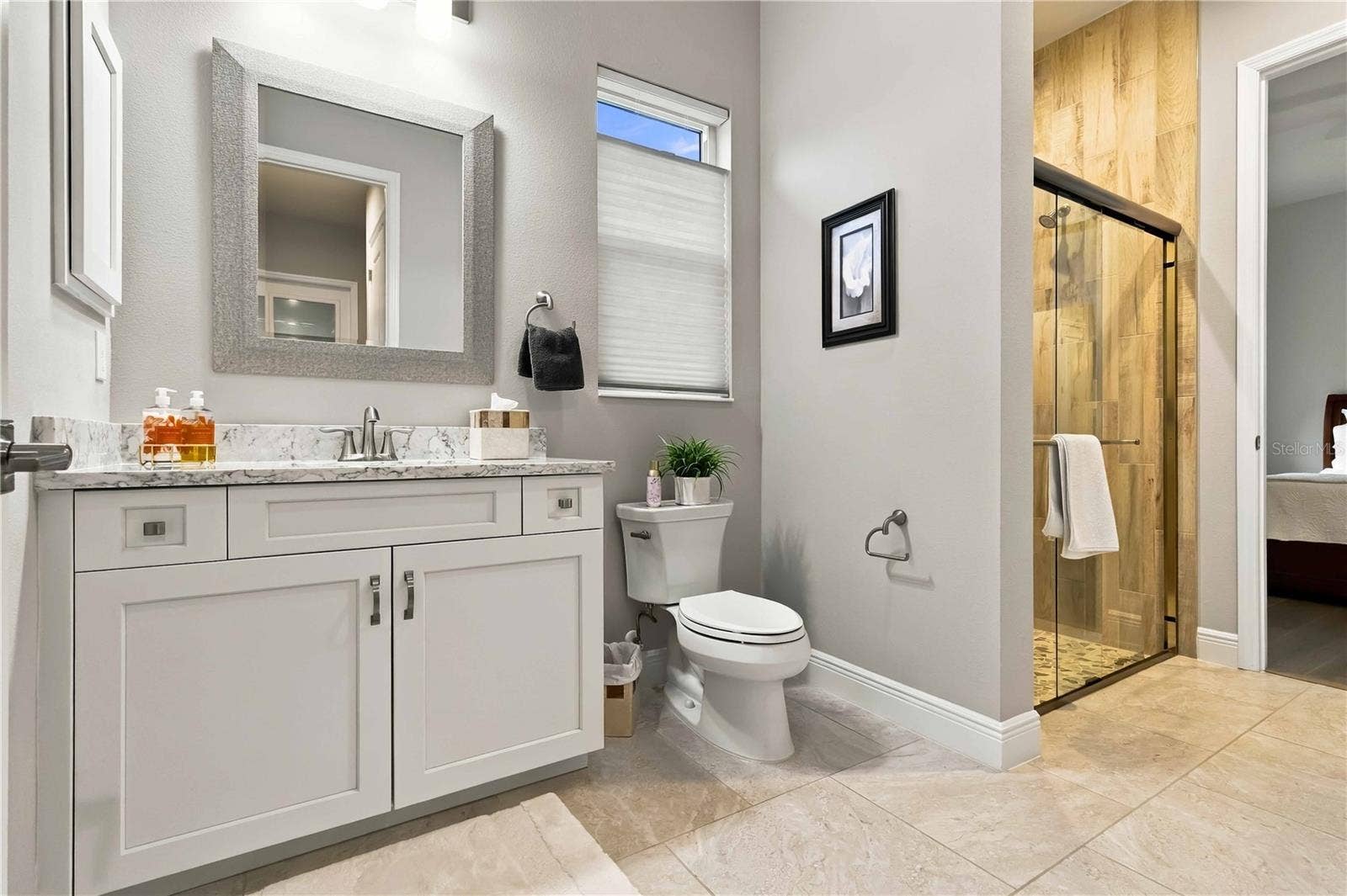Custom Secondary Bathroom with Shower