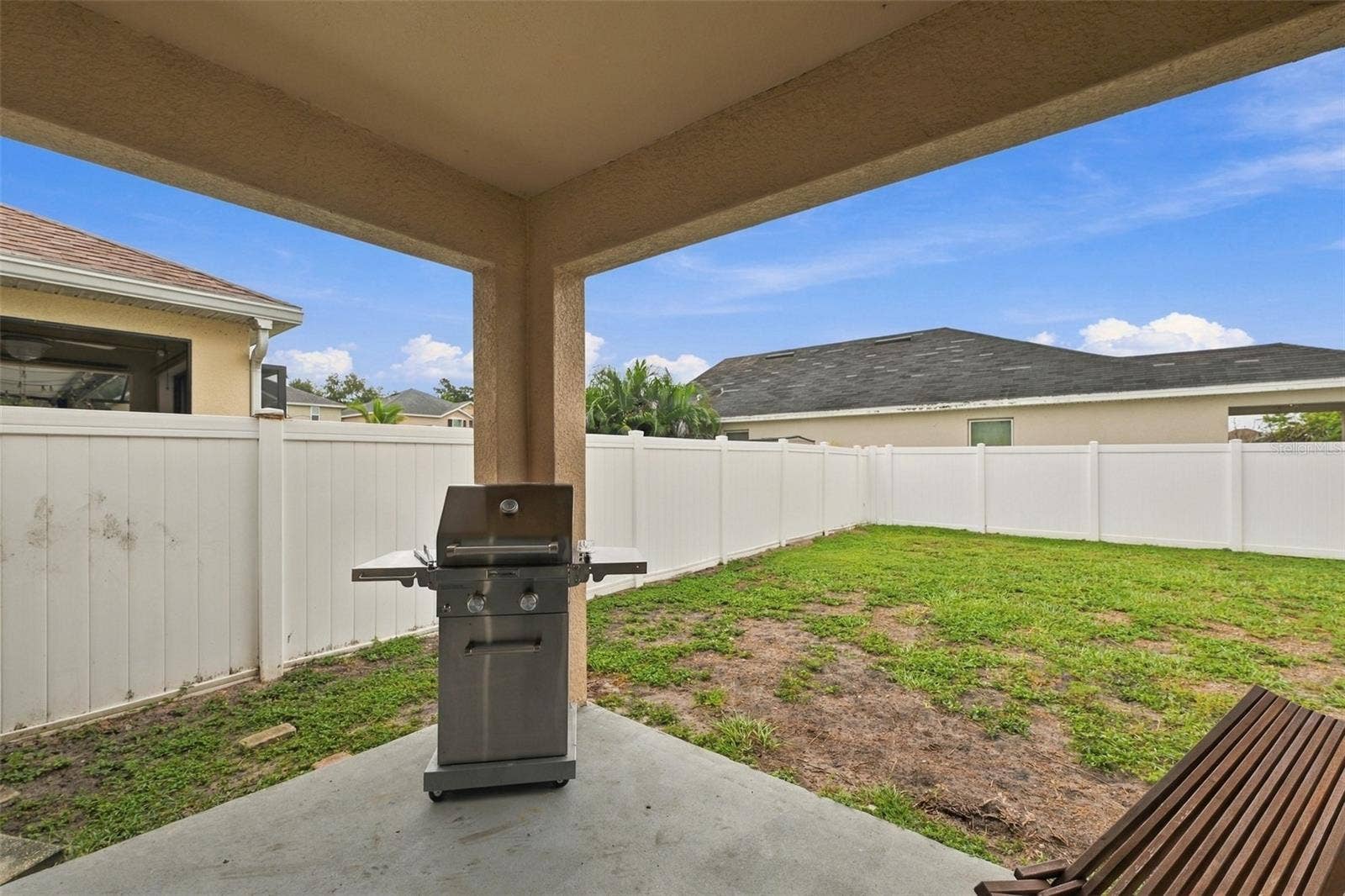 5213 11TH STREET E, Bradenton, FL 34203 Covered lanai area