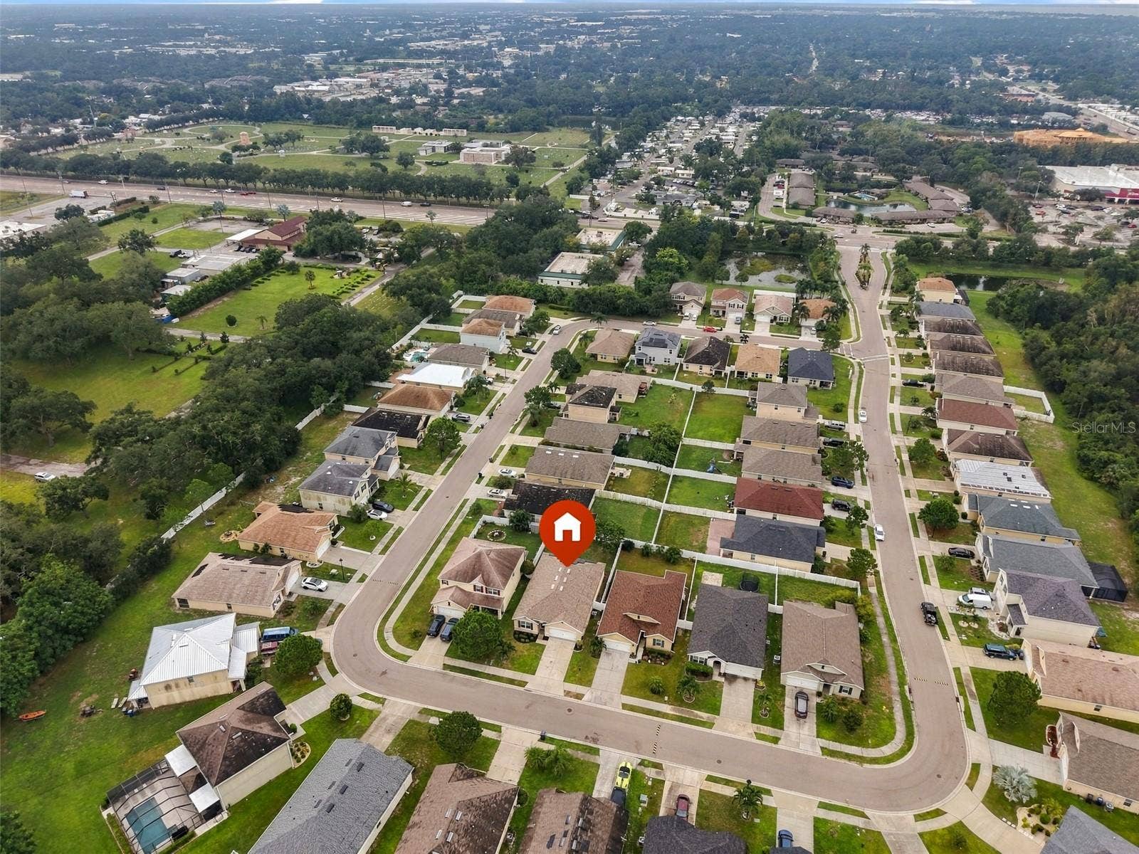 5213 11TH STREET E, Bradenton, FL 34203 Neighborhood aerial view