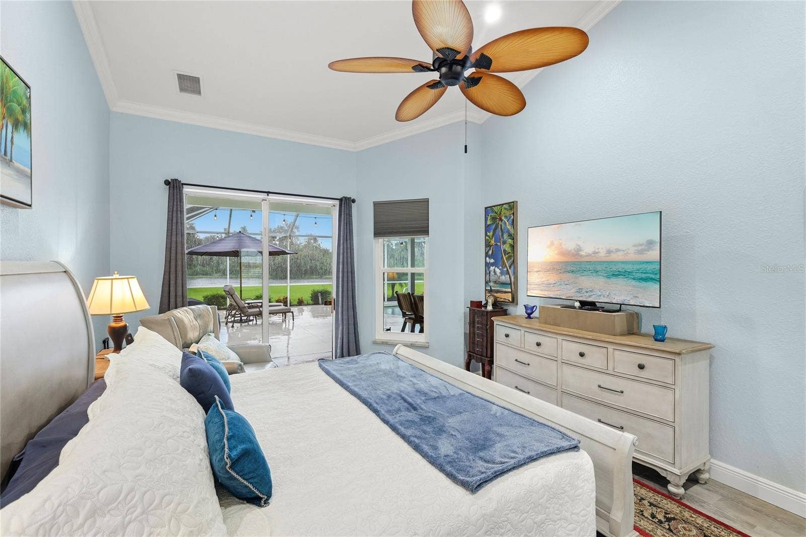 3306 LITTLE COUNTRY ROAD, Parrish, FL 34219 Enjoy waking to a poolside view with the lake in the background.