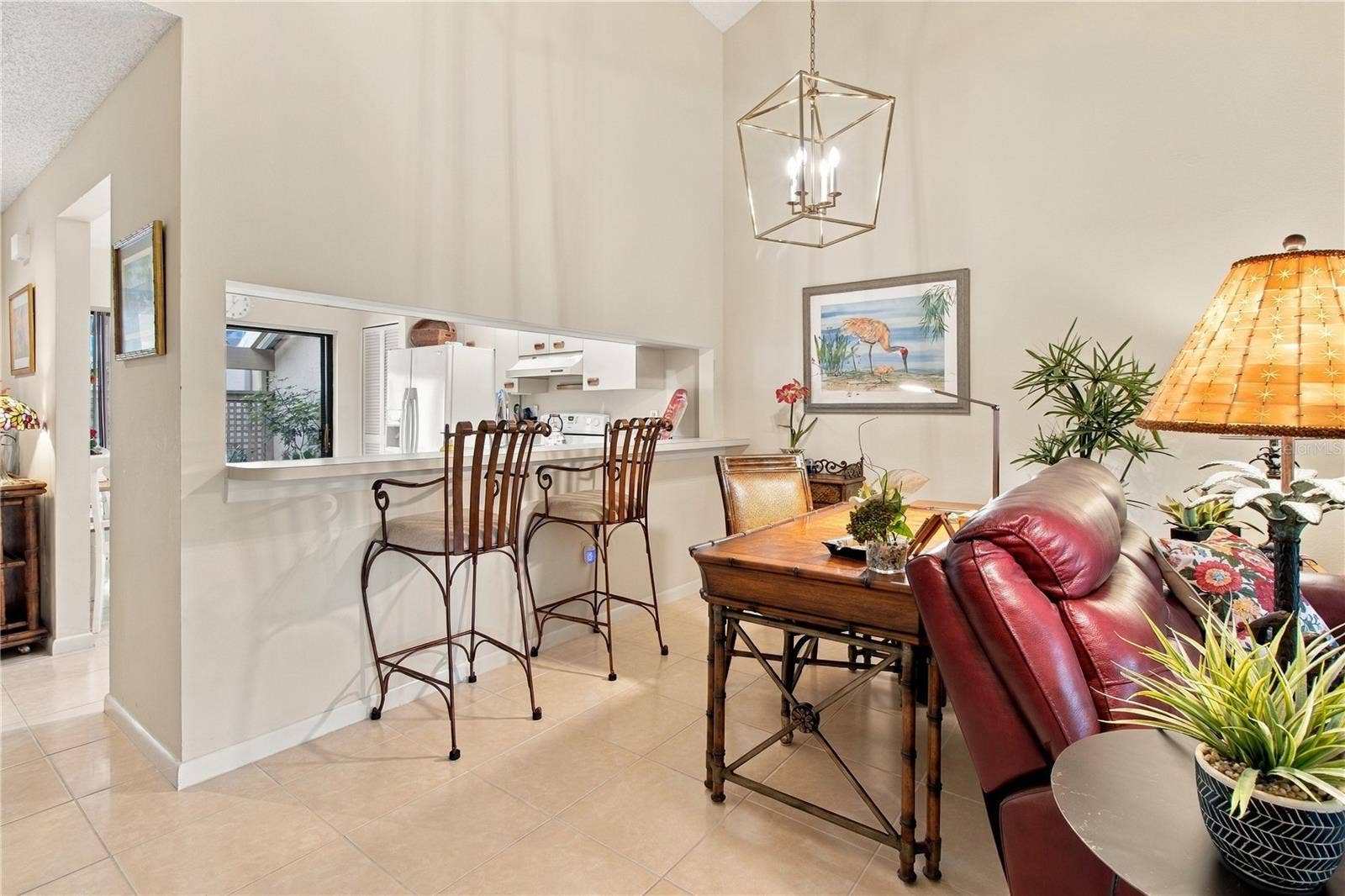 3123 SANDLEHEATH, #4, Sarasota, FL 34235 Dining Area/ Office Desk