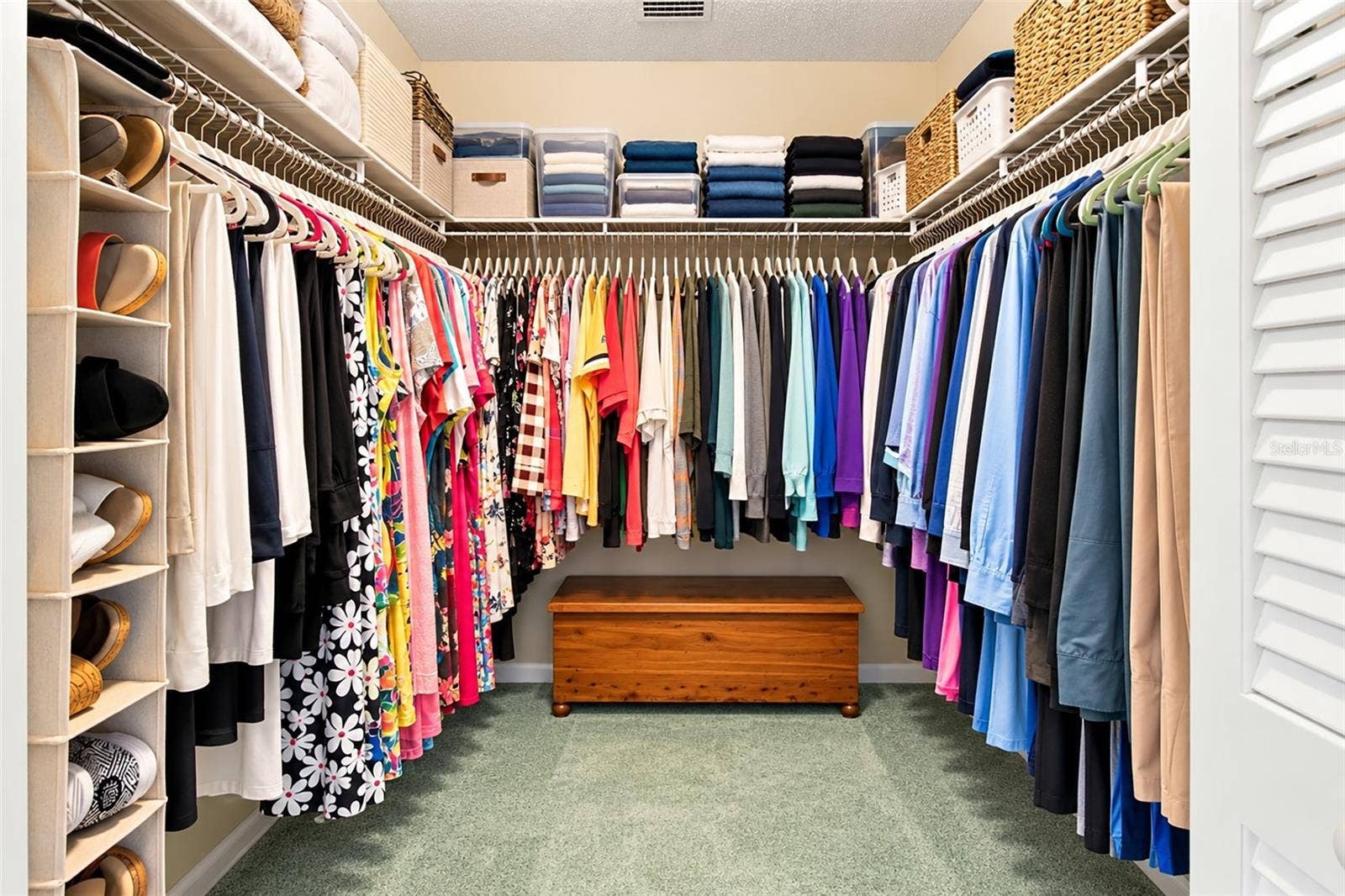 3123 SANDLEHEATH, #4, Sarasota, FL 34235 Primary Closet