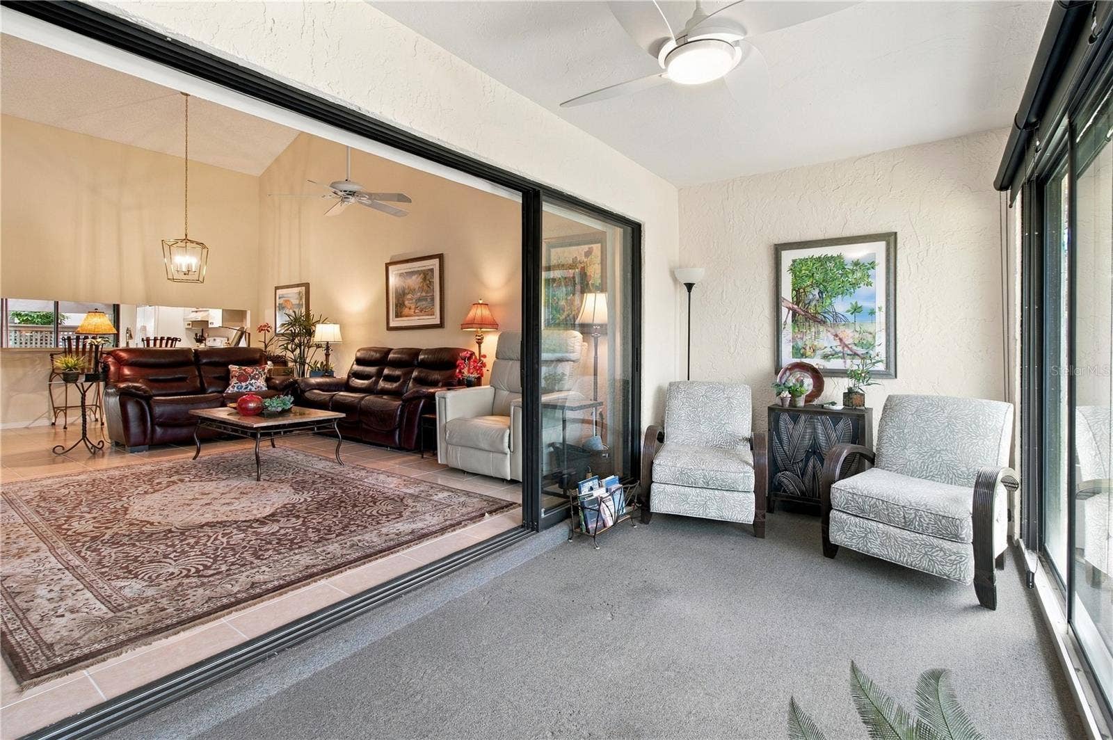 3123 SANDLEHEATH, #4, Sarasota, FL 34235 Back Porch