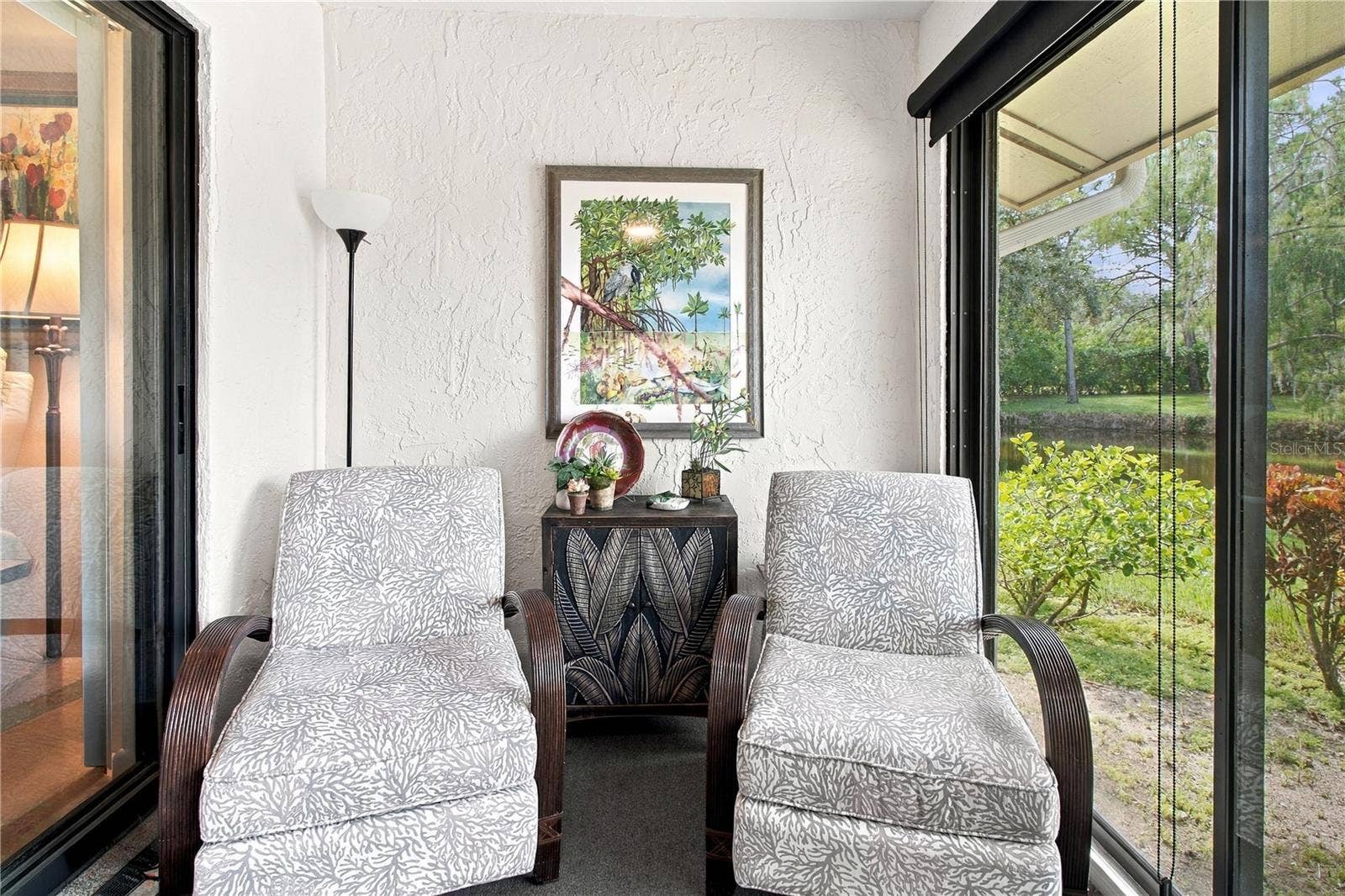 3123 SANDLEHEATH, #4, Sarasota, FL 34235 Back Porch