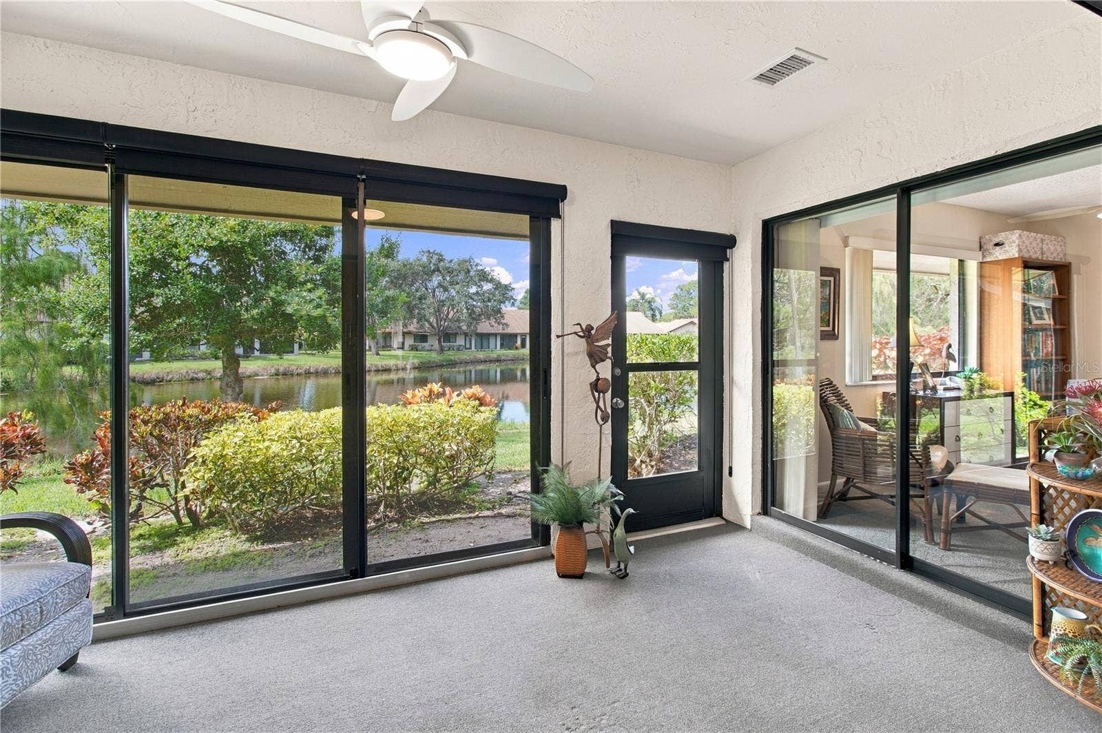 3123 SANDLEHEATH, #4, Sarasota, FL 34235 Back Porch