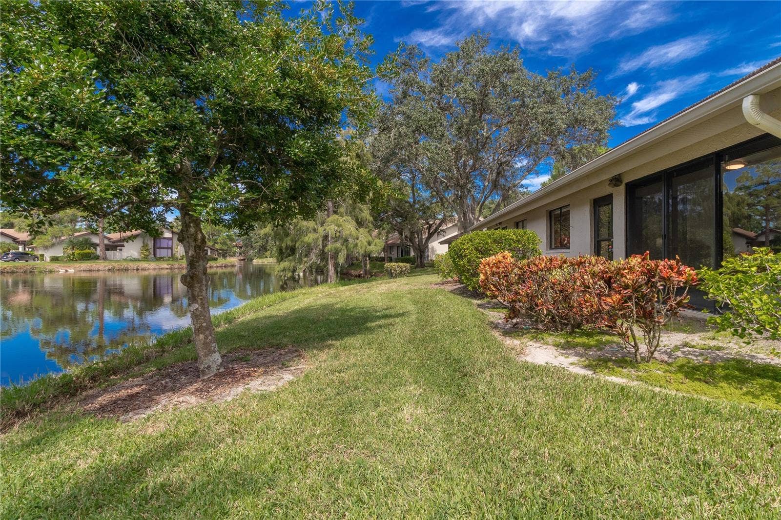3123 SANDLEHEATH, #4, Sarasota, FL 34235 View from Back Porch