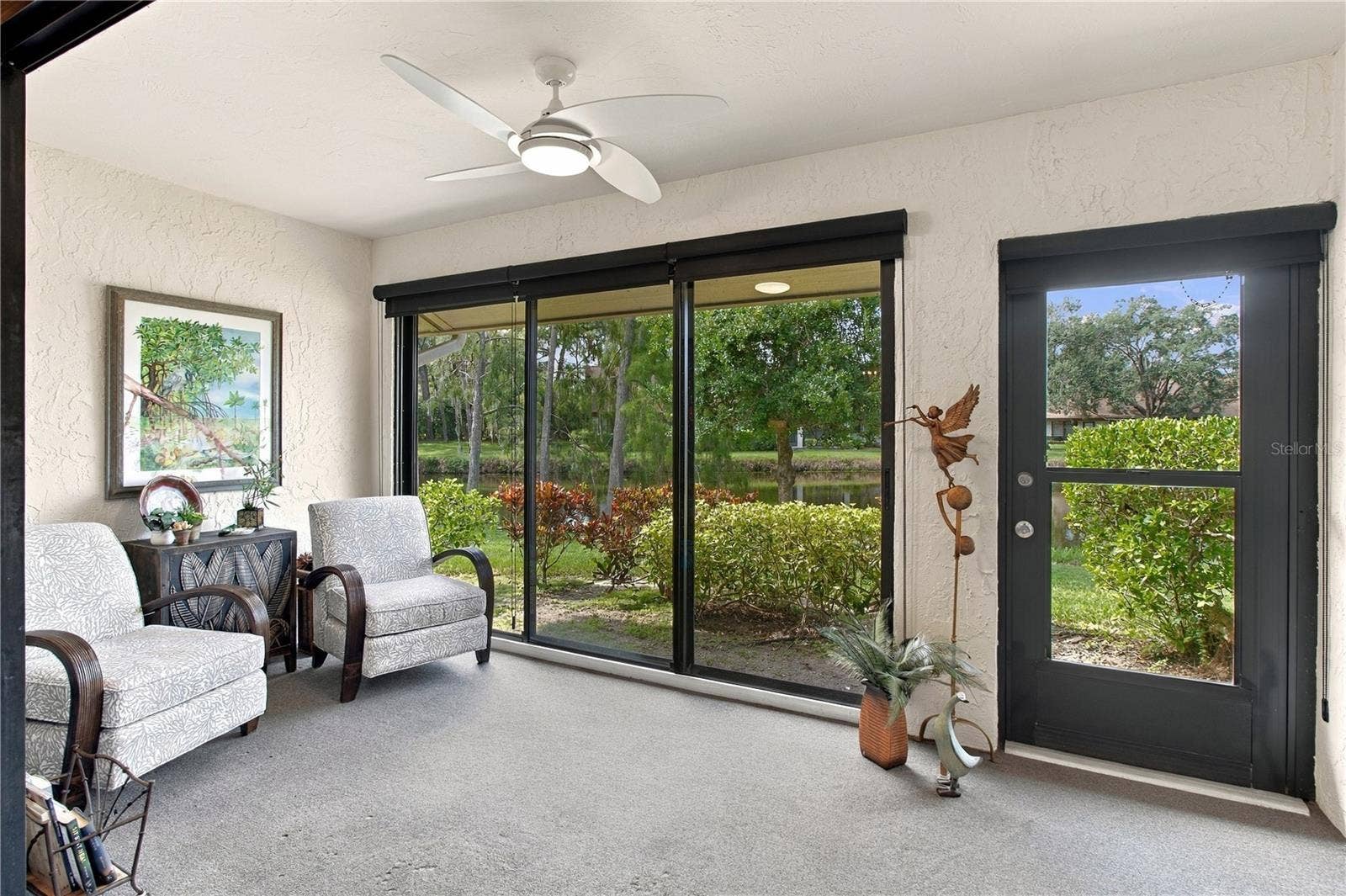 3123 SANDLEHEATH, #4, Sarasota, FL 34235 Back Porch