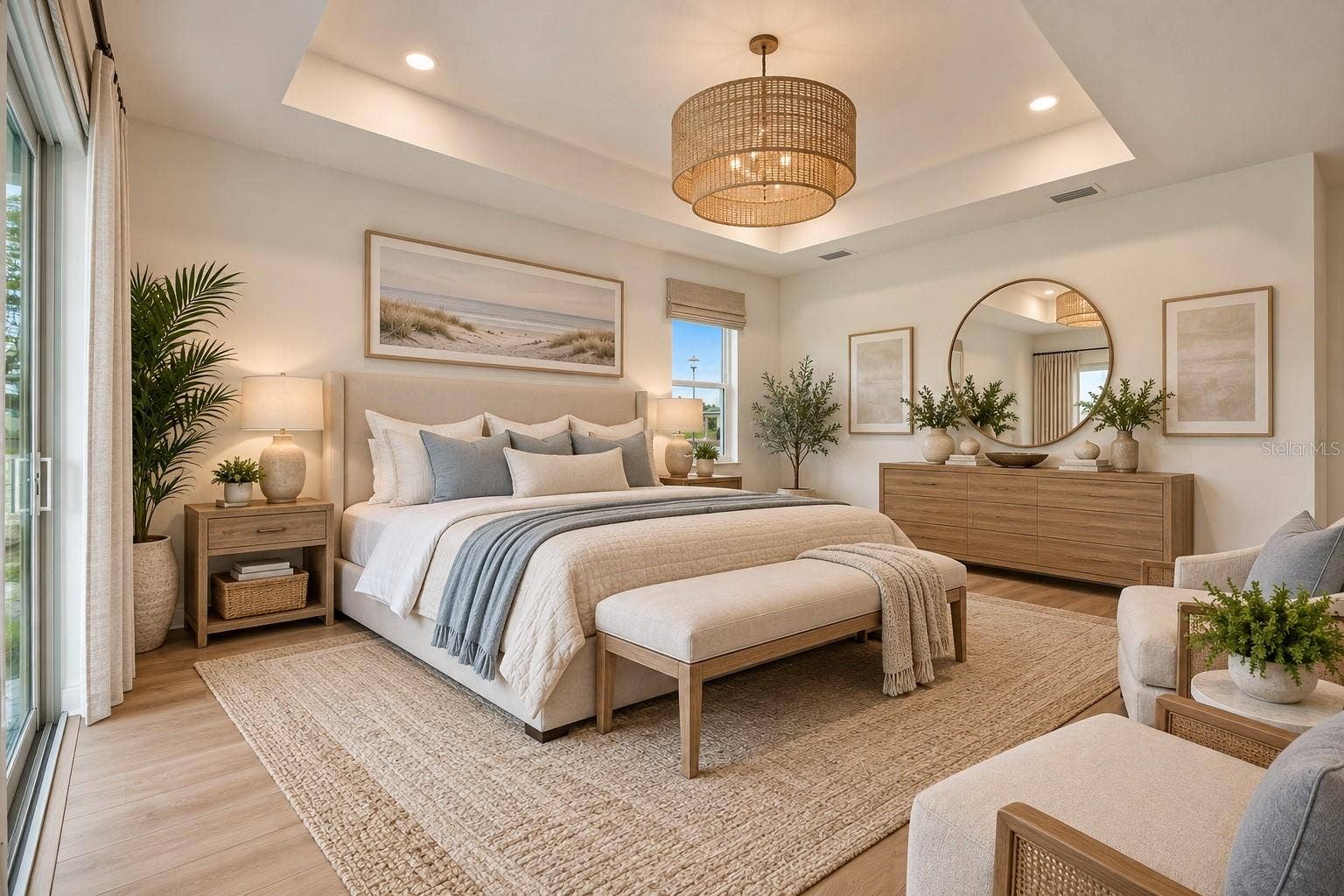 161 VISTERA BOULEVARD, Nokomis, FL 34275 Owners Suite Digitally Staged