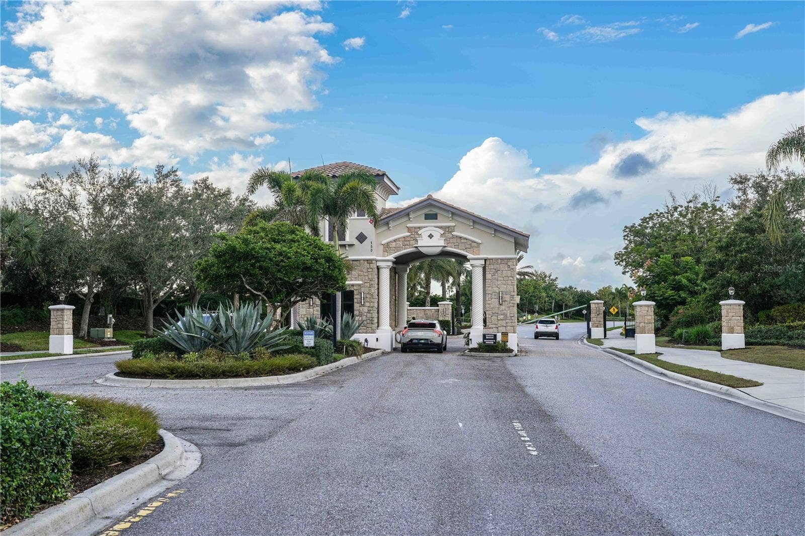 7124 MARSH VIEW TERRACE STREET, Bradenton, FL 34212 River Strand Main Entrance security gate