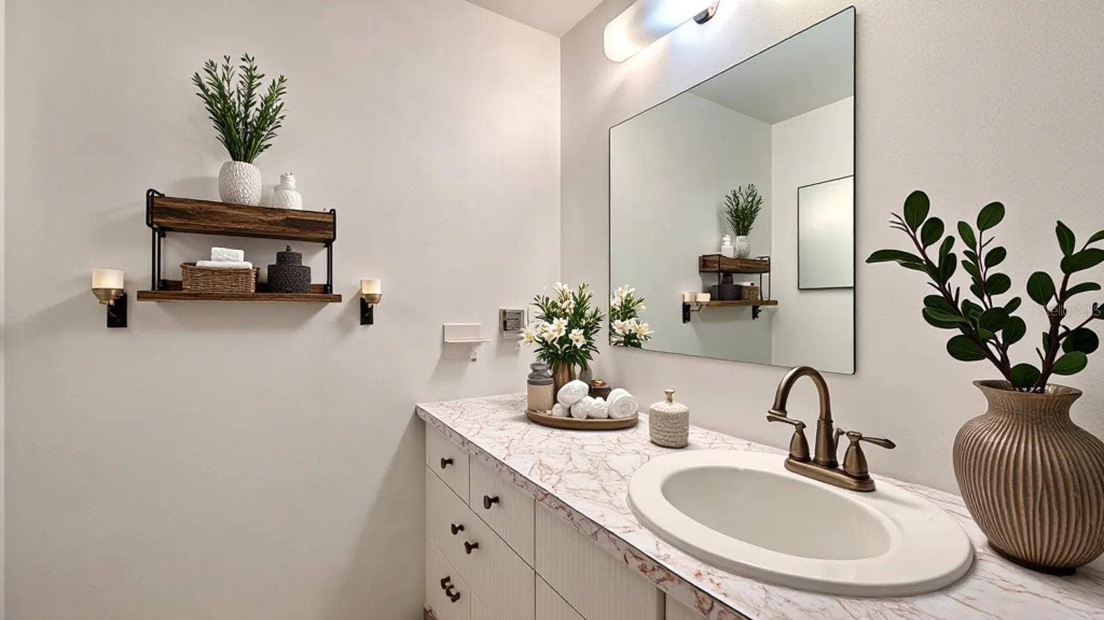 Staged Primary Bathroom