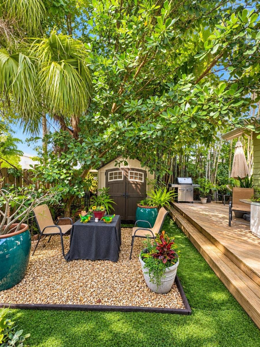1777 ALTA VISTA STREET, Sarasota, FL 34236 Backyard - Virtually Staged