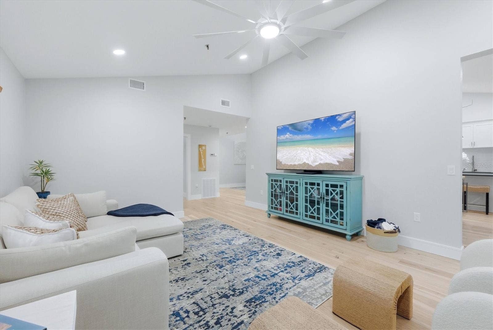 2141 HARBOURSIDE DRIVE, #1203, Longboat Key, FL 34228 Turnkey FurnishedLiving Room