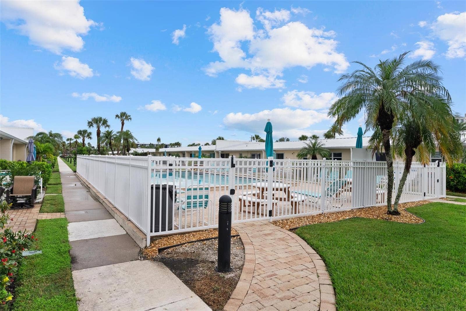 5830 MIDNIGHT PASS ROAD, #8, Sarasota, FL 34242 Pool 2 located off the back patio