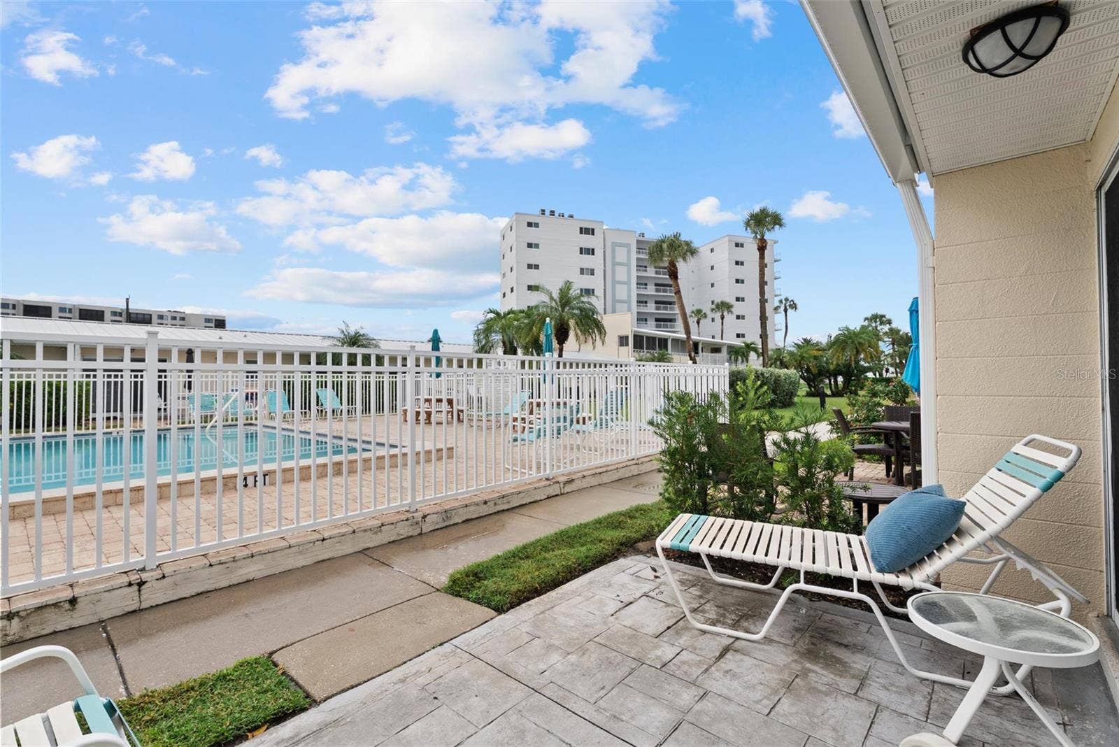 5830 MIDNIGHT PASS ROAD, #8, Sarasota, FL 34242 Pool 2 located off the back patio