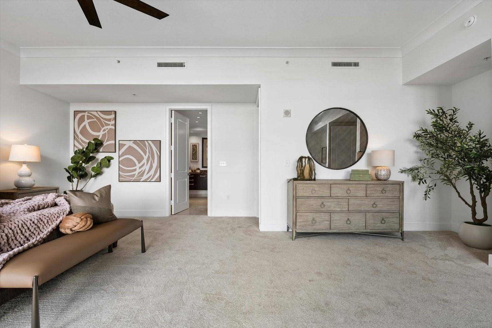 1350 MAIN STREET, #1703, Sarasota, FL 34236 Oversized primary bedroom