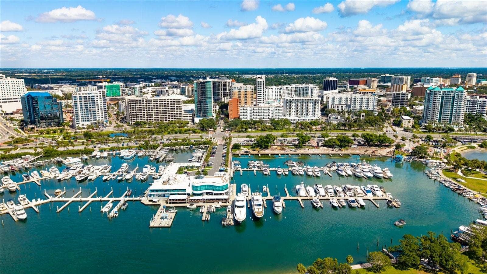 1350 MAIN STREET, #1703, Sarasota, FL 34236 Sarasota Bay & Marina Jack's just .2 miles away