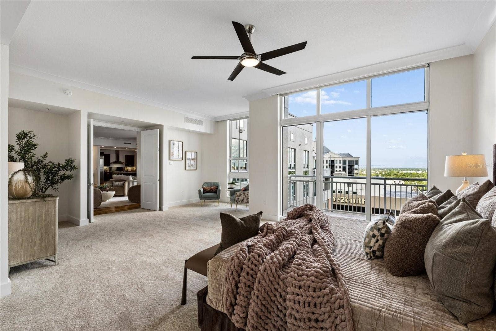1350 MAIN STREET, #1703, Sarasota, FL 34236 Oversized primary bedroom