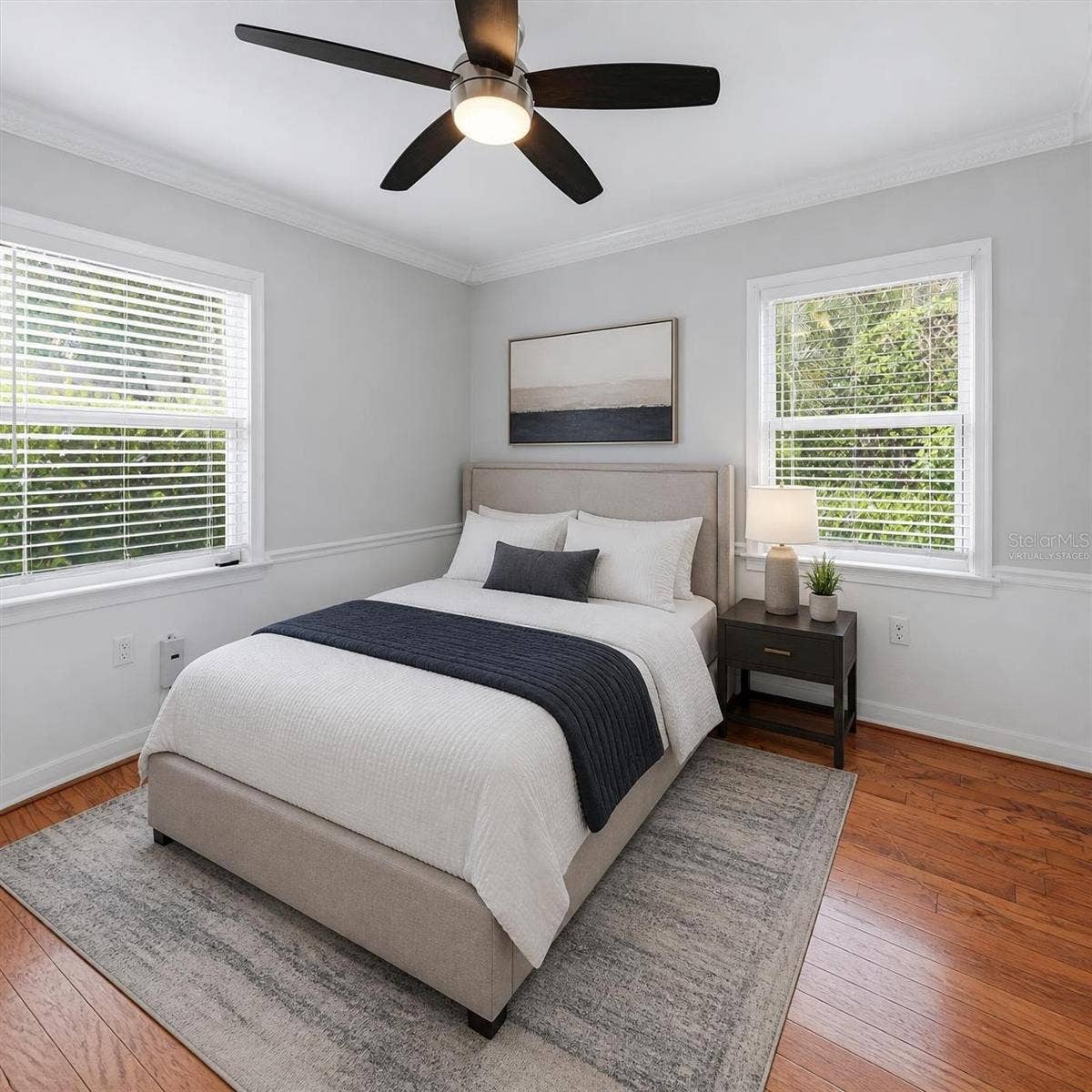 1800 ALTA VISTA STREET, Sarasota, FL 34236 Bedroom 2 - Virtually Staged