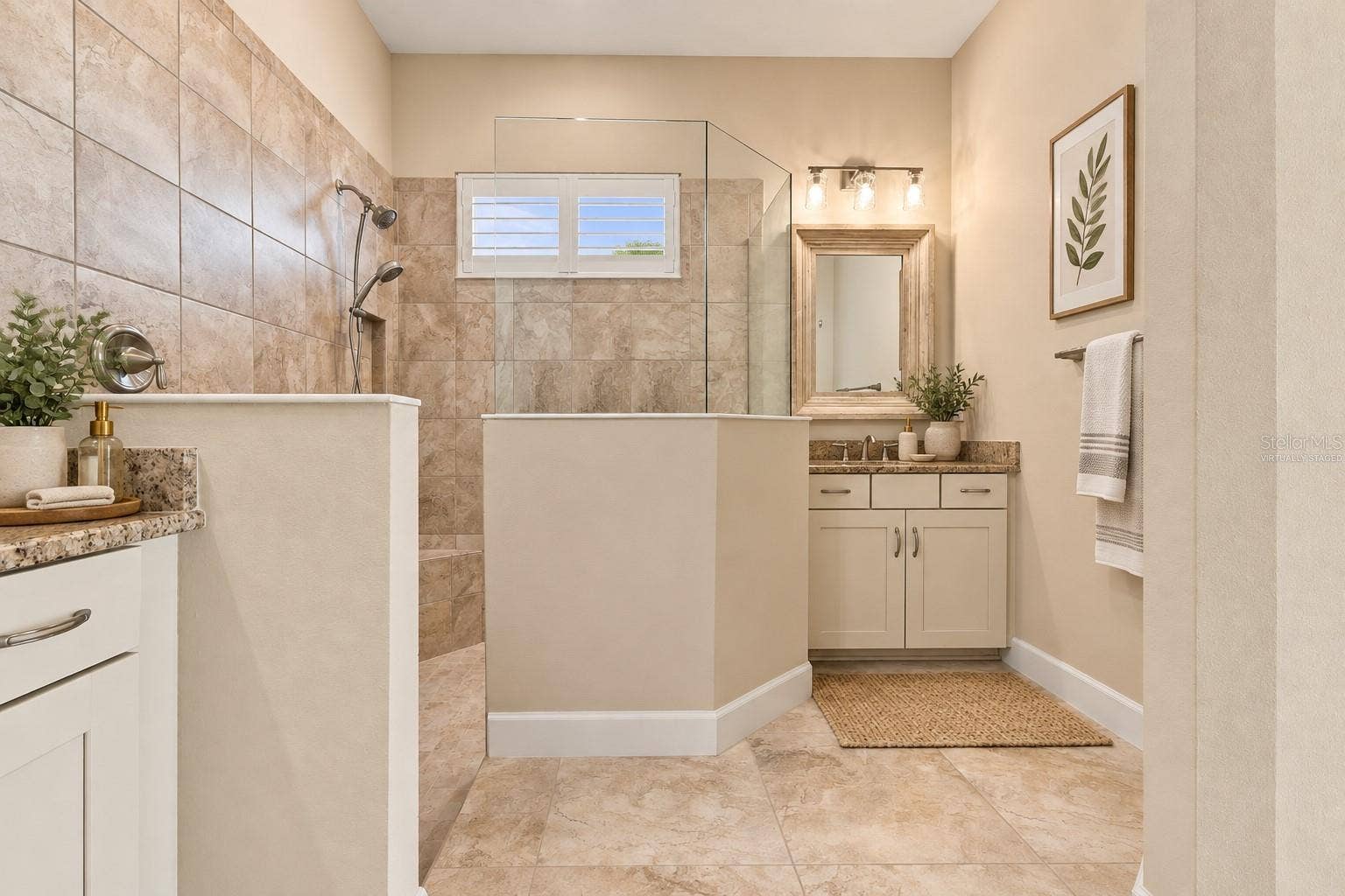 9765 HIGHLAND PARK PLACE, Palmetto, FL 34221 Primary Bathroom Virtually Staged