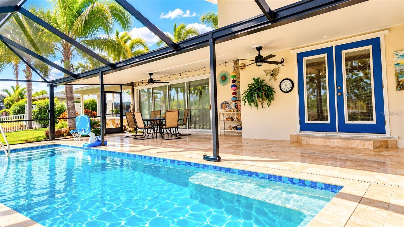 4907 CORAL BOULEVARD, Bradenton, FL 34210 Expansive Pool Deck Area