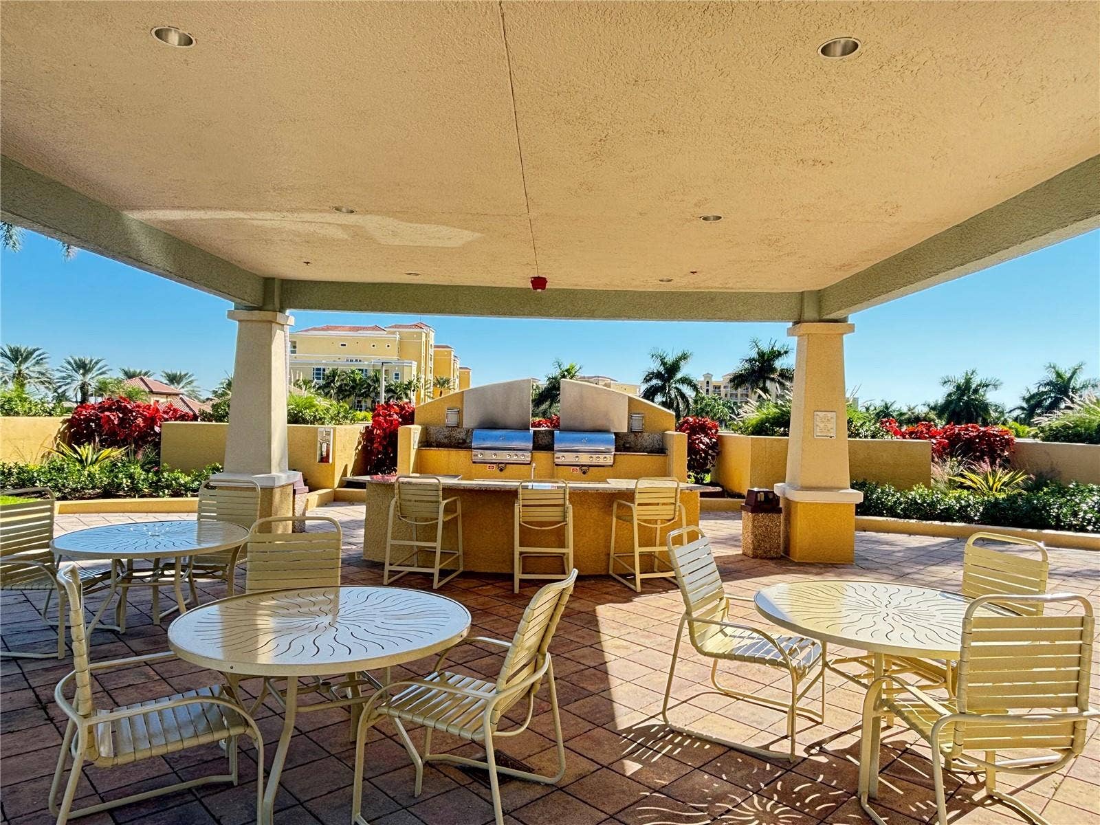 grilling area