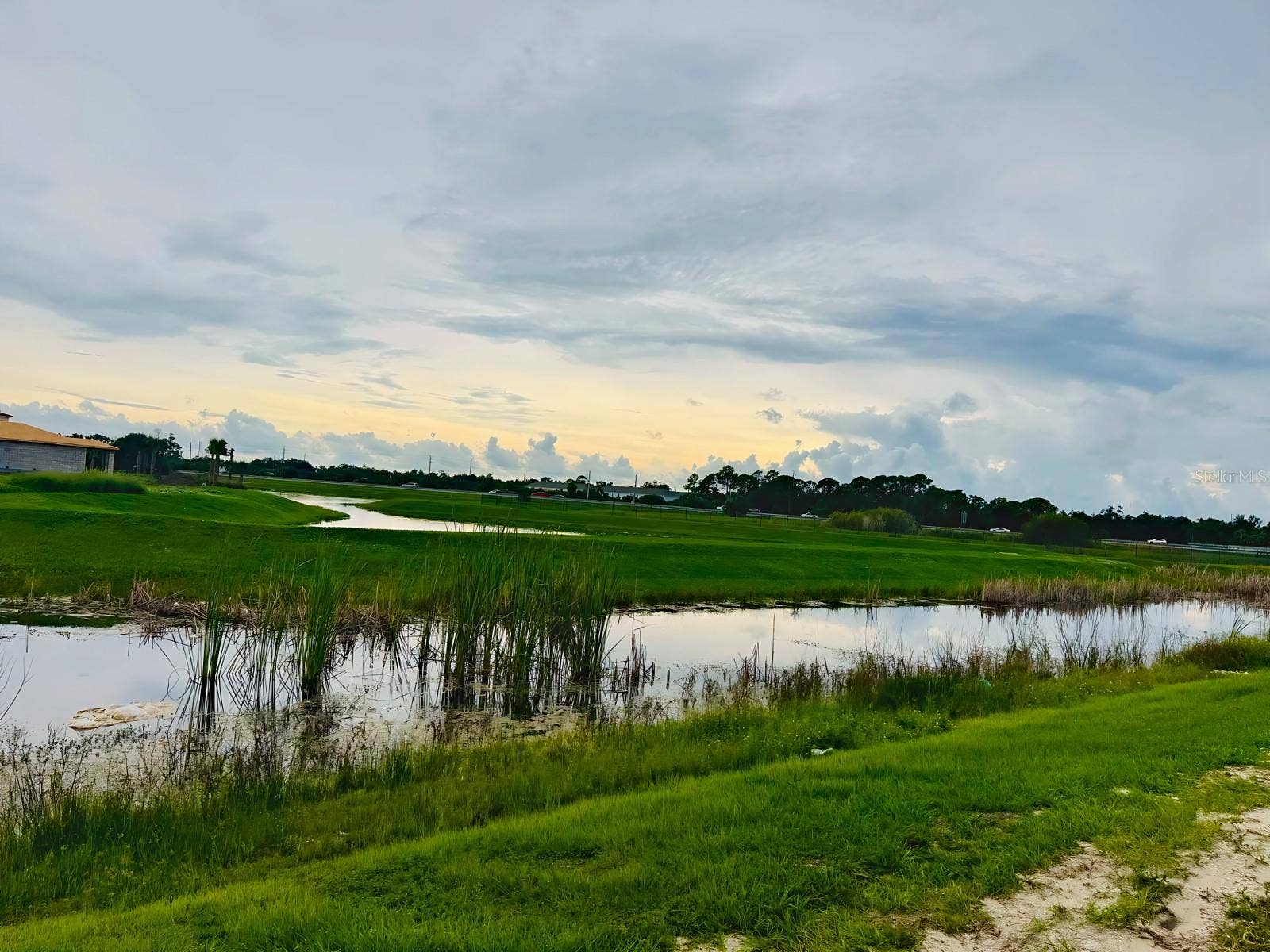 360 LAZY SHORE DRIVE, Nokomis, FL 34275 backyard pond