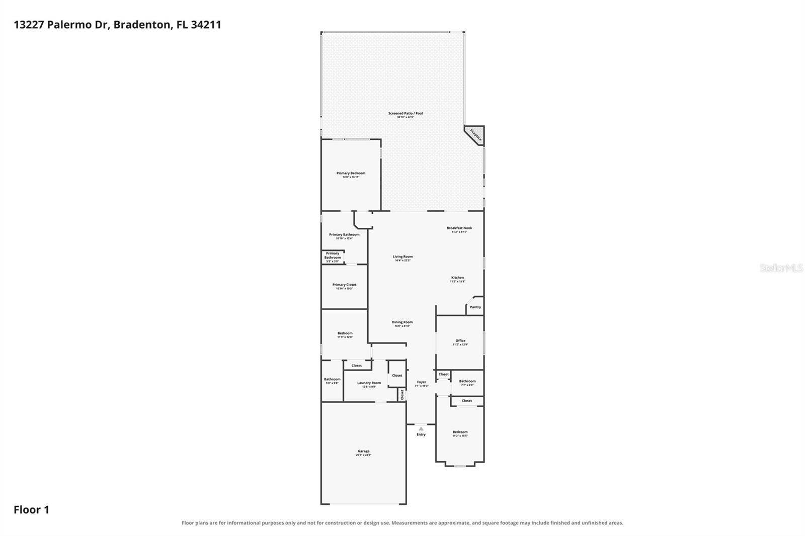 13227 PALERMO DRIVE, Bradenton, FL 34211 13227 PALERMO DRIVE, Bradenton, FL 34211