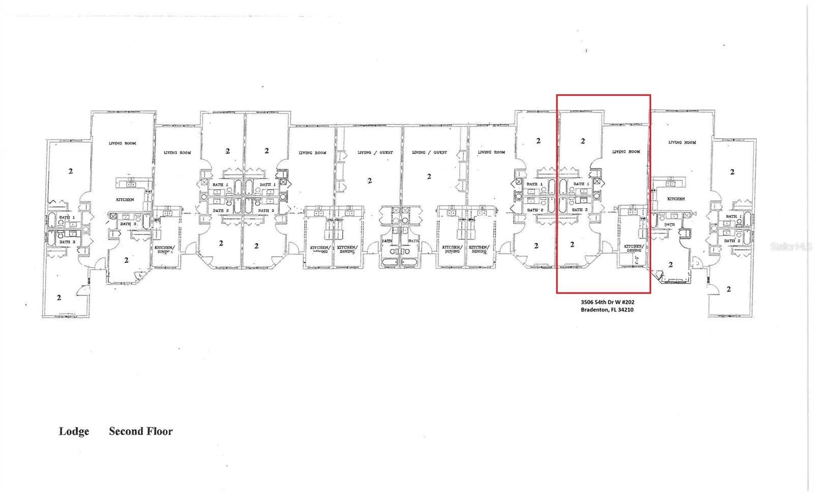 3506 54TH DRIVE W, #202, Bradenton, FL 34210 3506 54TH DRIVE W, #202, Bradenton, FL 34210