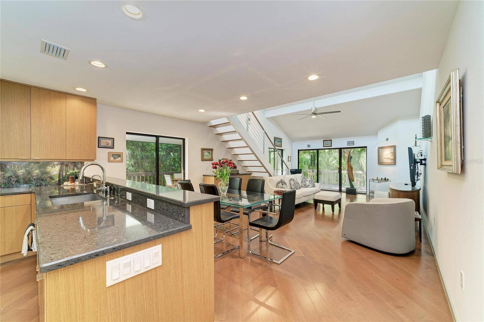 2403 ARBORETUM CIRCLE, #29, Sarasota, FL 34232 As you walk in, kitchen to the left, bedrooms to the right.