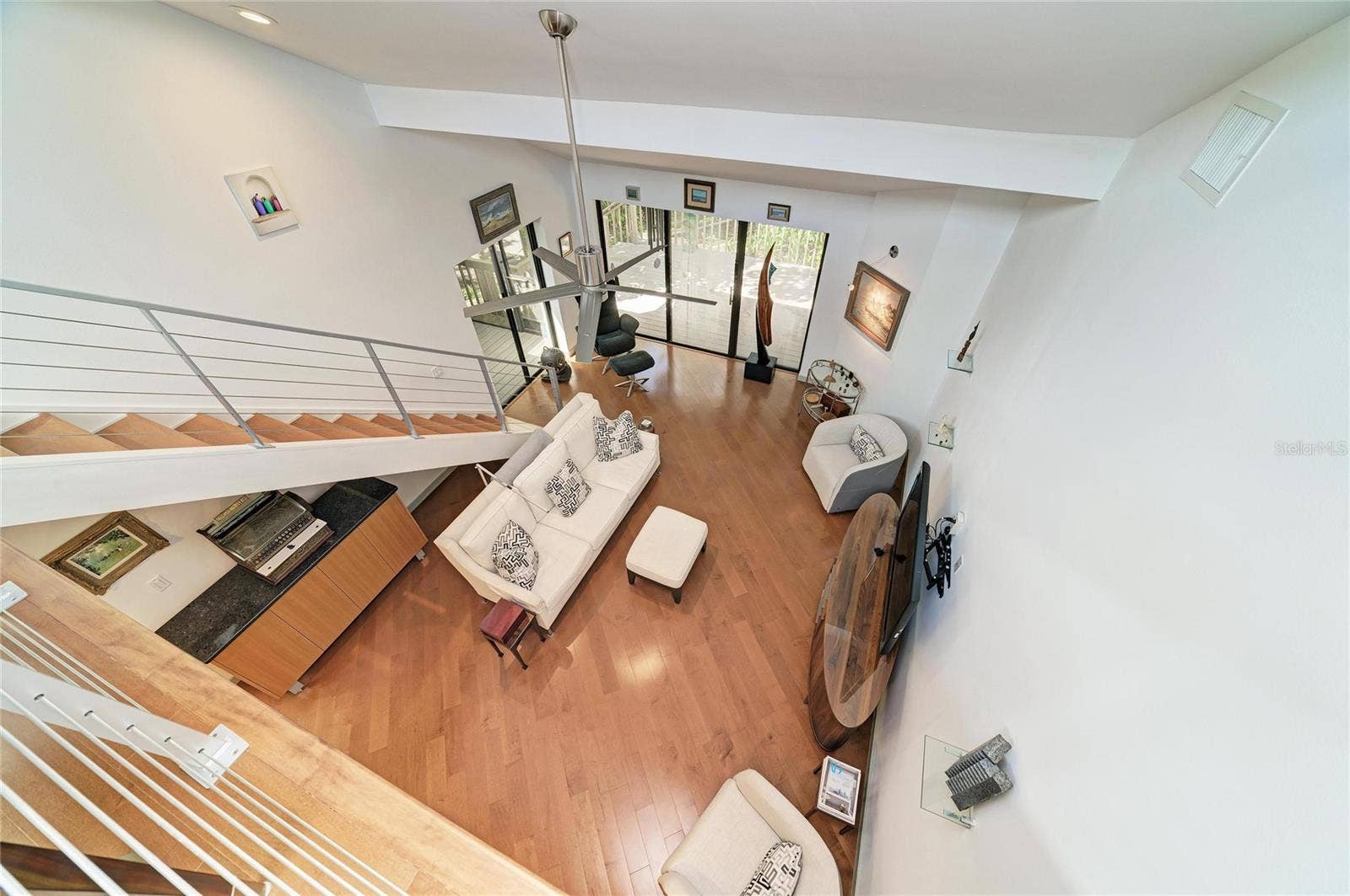 2403 ARBORETUM CIRCLE, #29, Sarasota, FL 34232 From the loft overlooking the living room