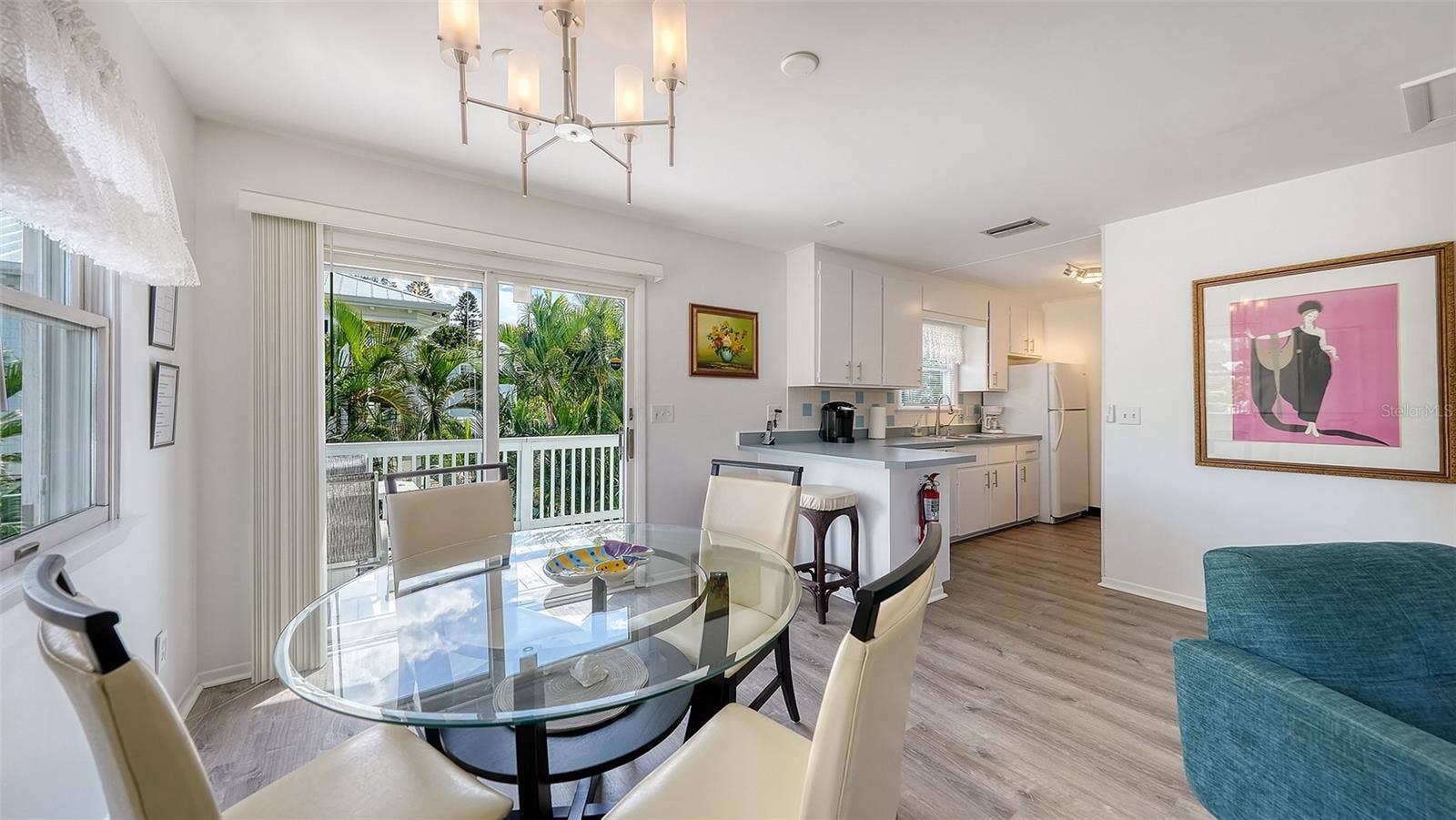 7406 MARINA DRIVE, #A and B, Holmes Beach, FL 34217 Dining/Kitchen Apt B