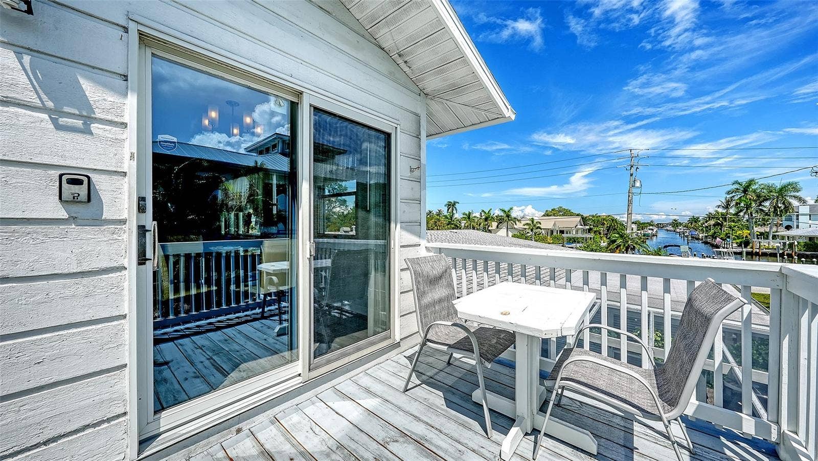 7406 MARINA DRIVE, #A and B, Holmes Beach, FL 34217 Entrance Apt B