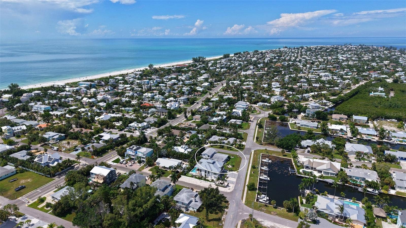 7406 MARINA DRIVE, #A and B, Holmes Beach, FL 34217 Across from city canal