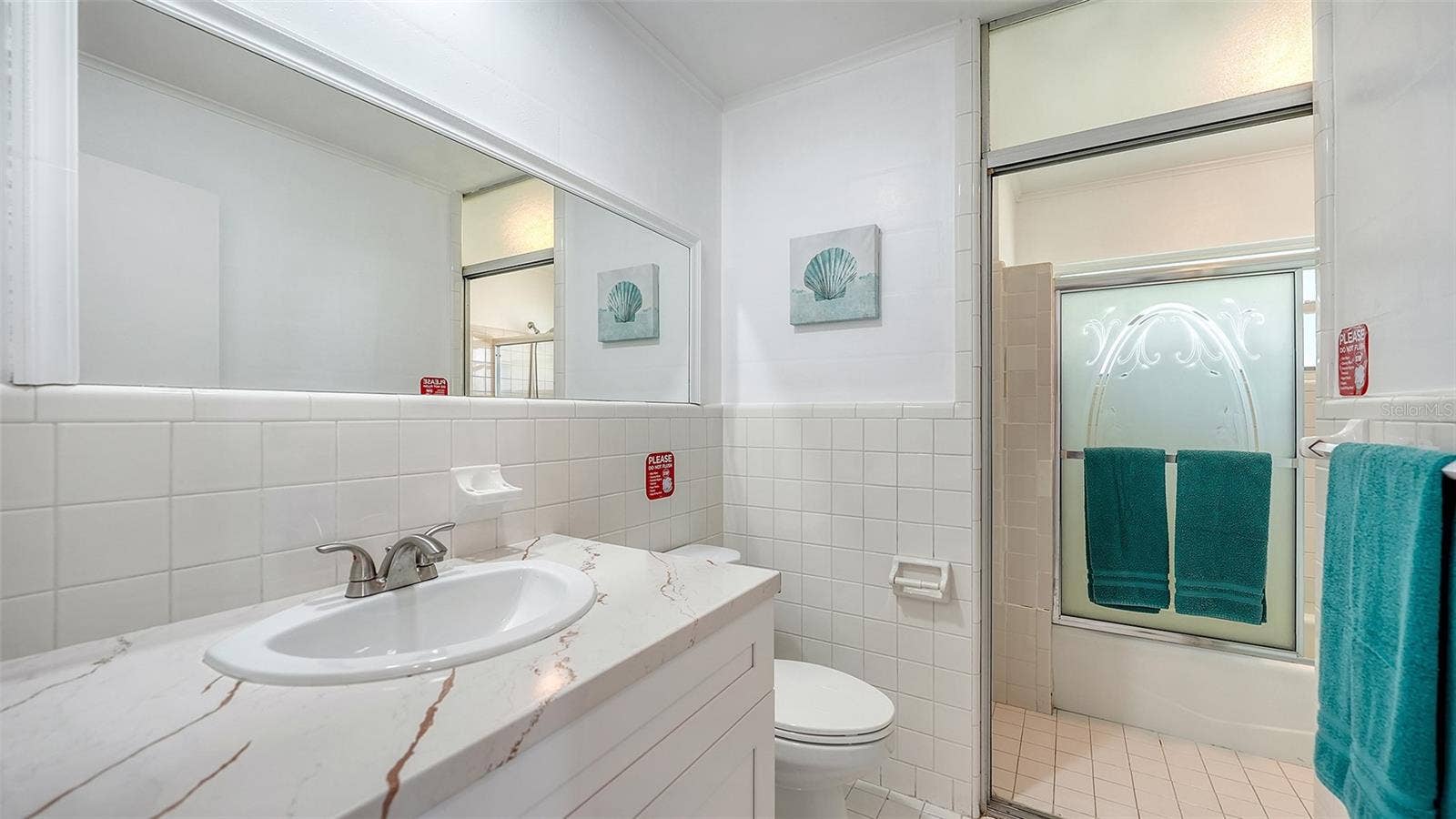 7406 MARINA DRIVE, #A and B, Holmes Beach, FL 34217 Bathroom #2 Apt A