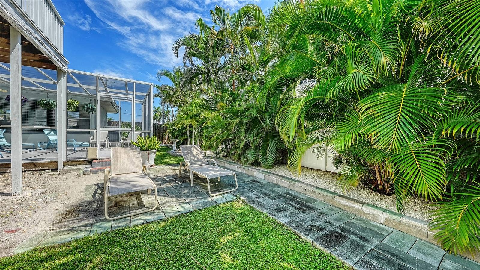 7406 MARINA DRIVE, #A and B, Holmes Beach, FL 34217 Backyard