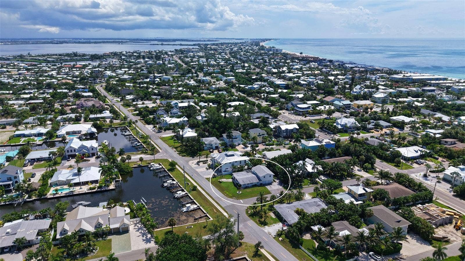 7406 MARINA DRIVE, #A and B, Holmes Beach, FL 34217 Large Corner lot