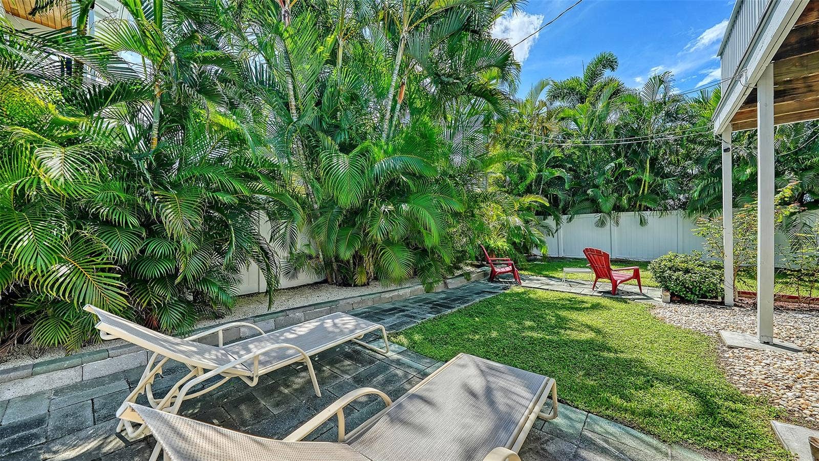 7406 MARINA DRIVE, #A and B, Holmes Beach, FL 34217 Backyard