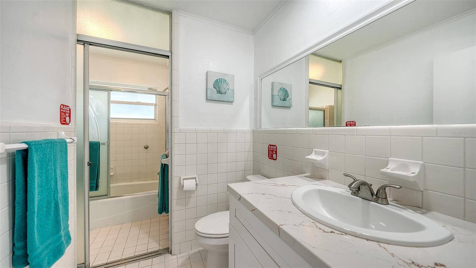 7406 MARINA DRIVE, #A and B, Holmes Beach, FL 34217 Bathroom #1 Apt A