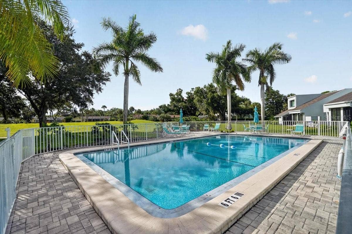 2319 LAKESIDE MEWS, #B3, Sarasota, FL 34235 pool that feels like your own